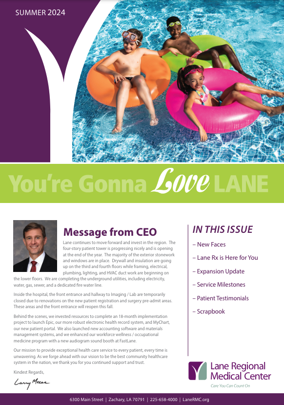 Love Lane Newsletter summer 2024