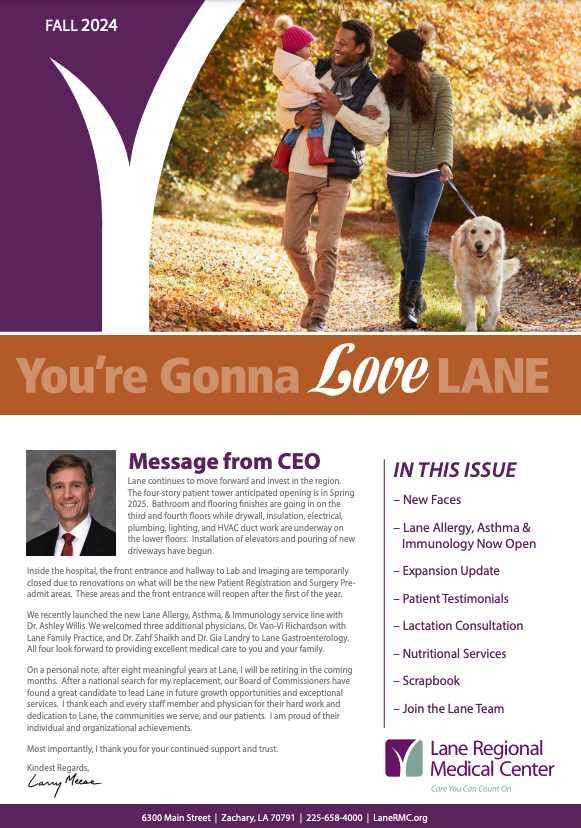 Love Lane Newsletter Fall 2024