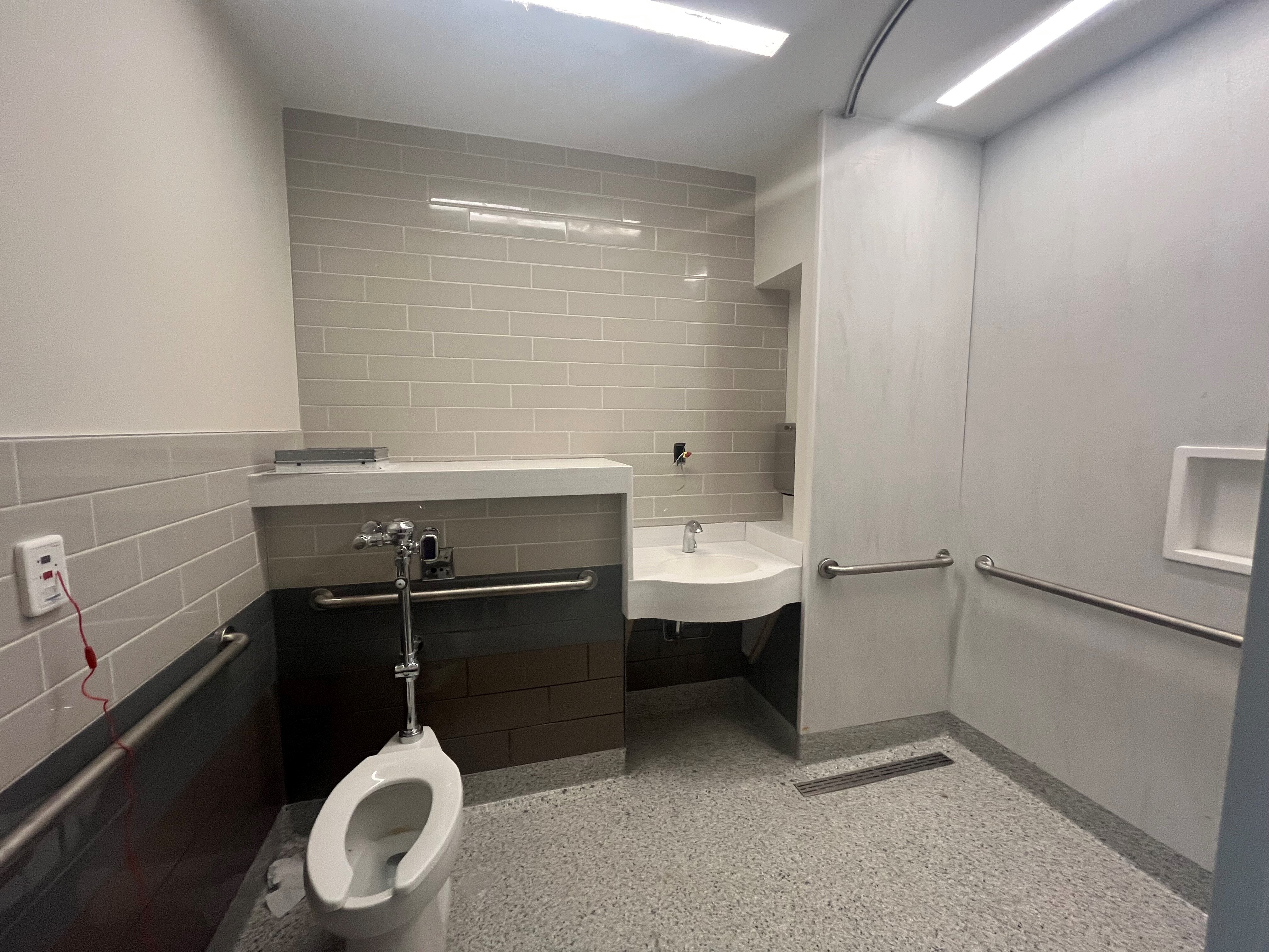 patient room bathroom