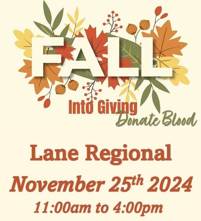 November Blood Drive at Lane 