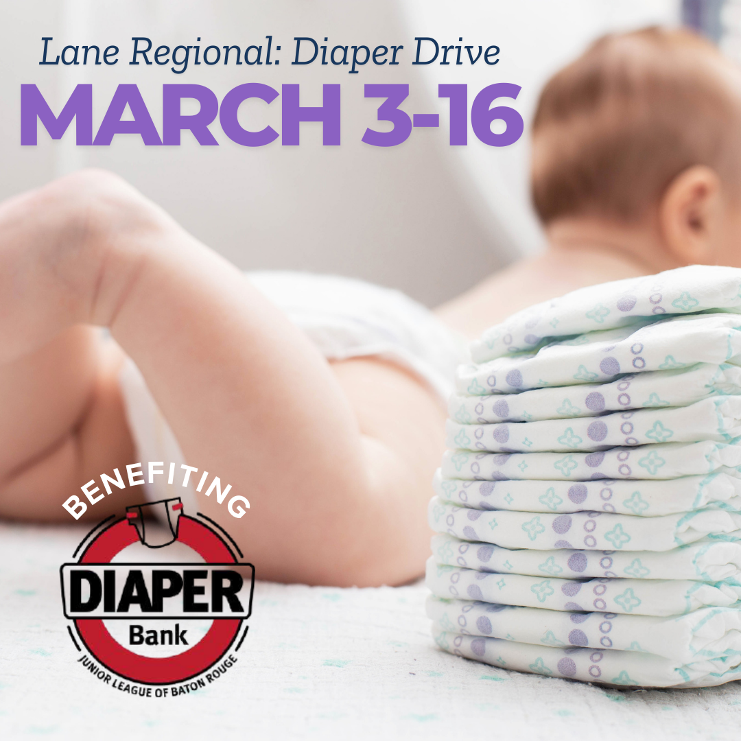 Lane Diaper Drive Set for March 3-16