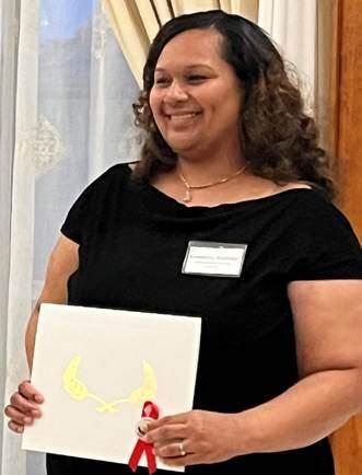 Ronniecia Rutledge, RN, was recognized at the Baton Rouge District Nurses Association